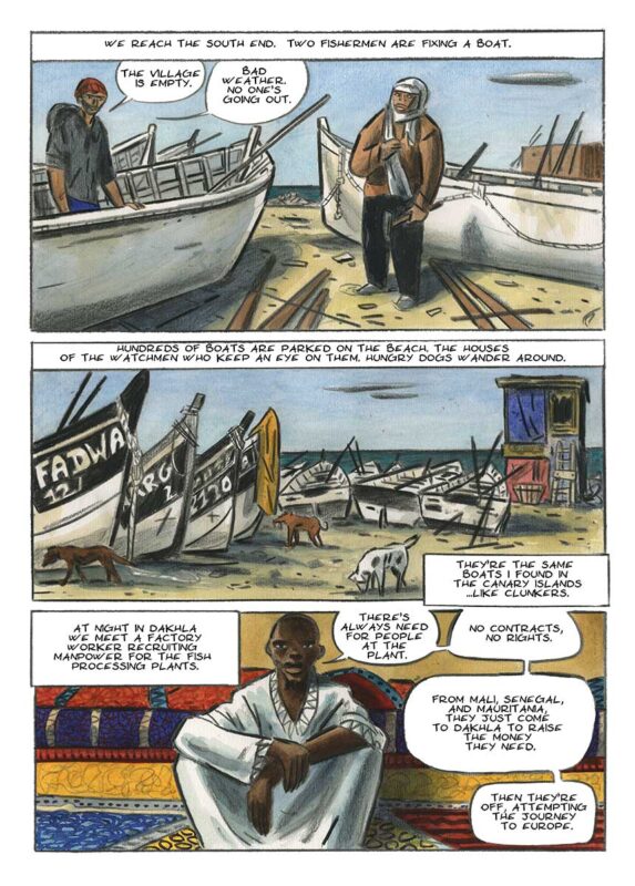 Dahkla and Gran Canaria