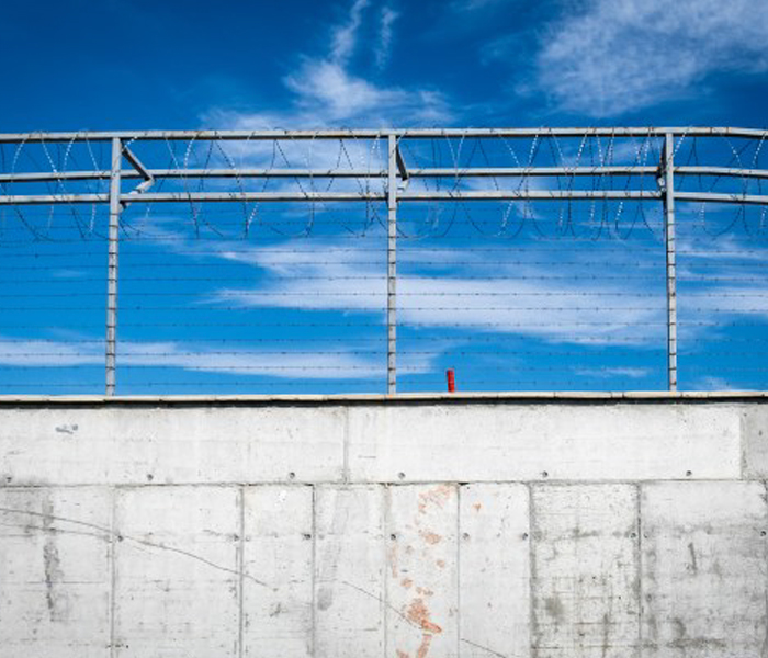 The wall of Pastrogor camp. (Bulgaria, 2024).