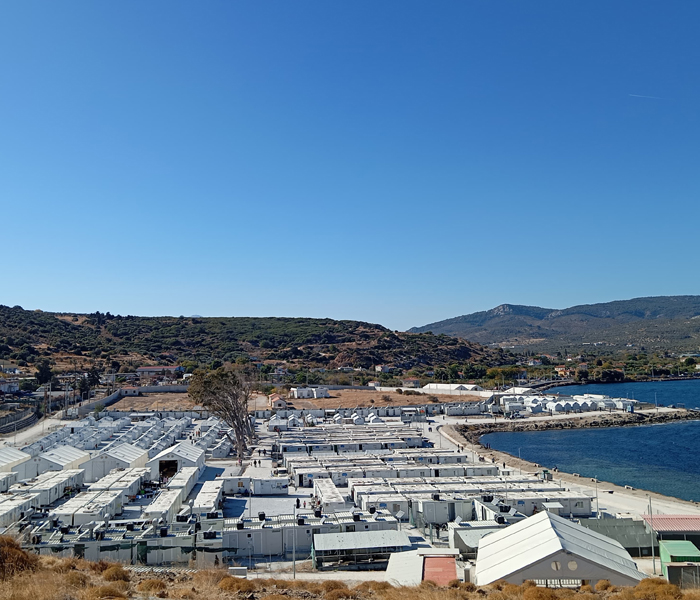 Kara Tepe camp, Lesvos, Greece (ph. Emanuela Zampa)