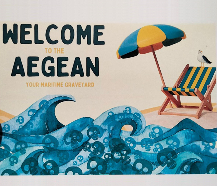 Postcard from anarchist assembly, Lesvos, Greece (ph. Rassa Ghaffari)